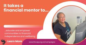 It takes a financial mentor to...social media tile